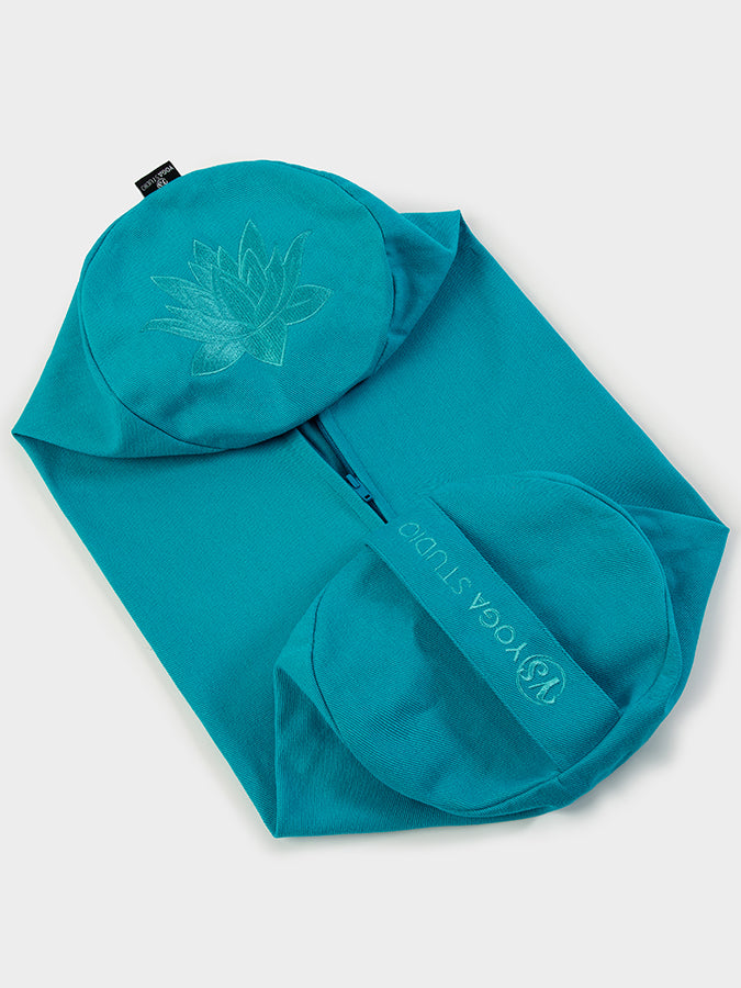 Round Lotus Bolster Outer Cushion Cover