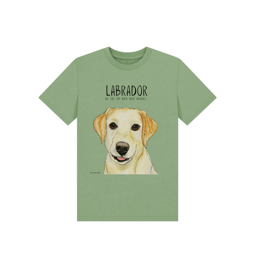 Yellow Labrador Snack Patrol Kids T-Shirt