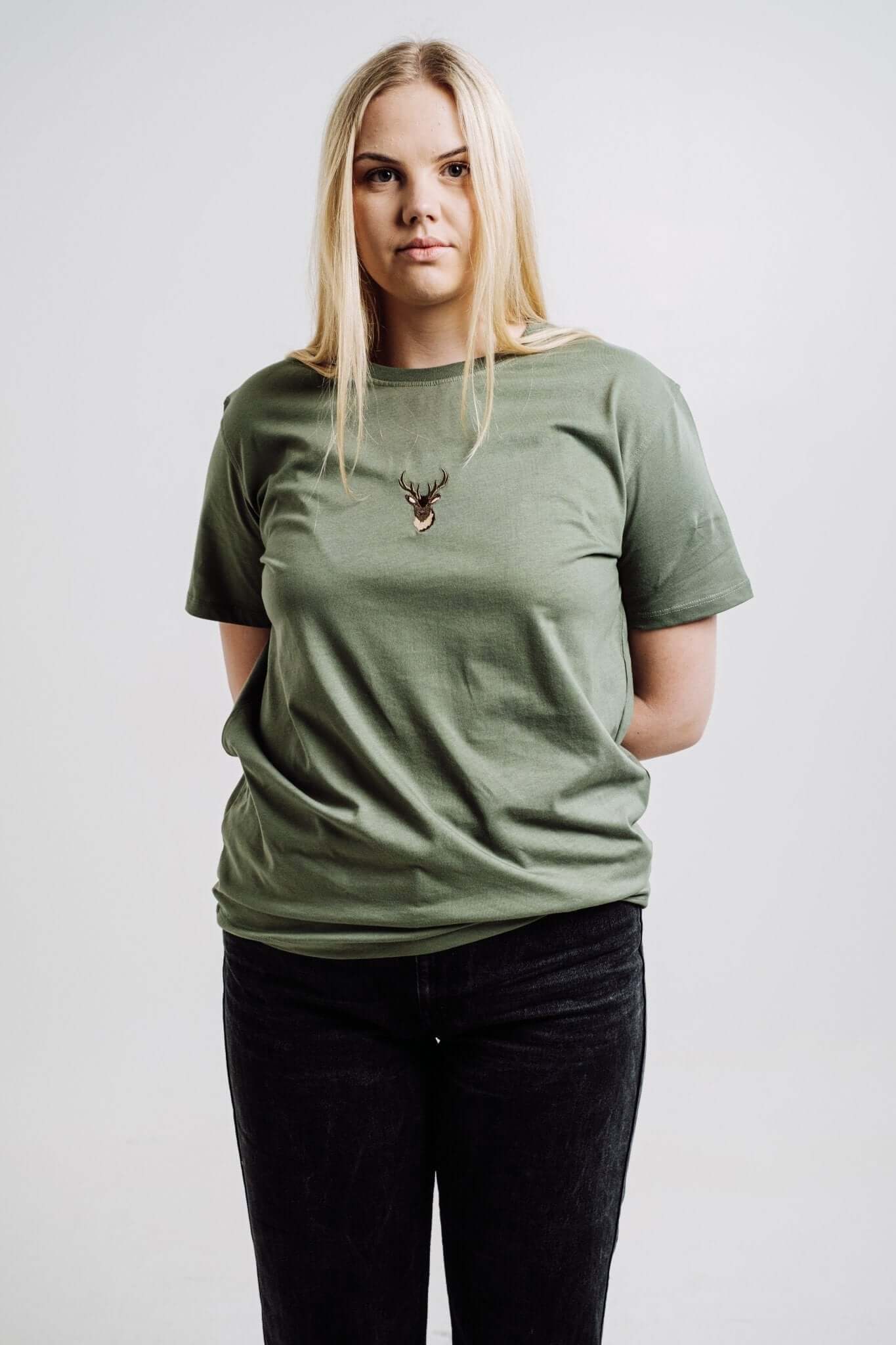 Unisex Cotton Embroidered T-Shirt – Comfort & Sustainable Style by Sossu at www.brixbailey.com