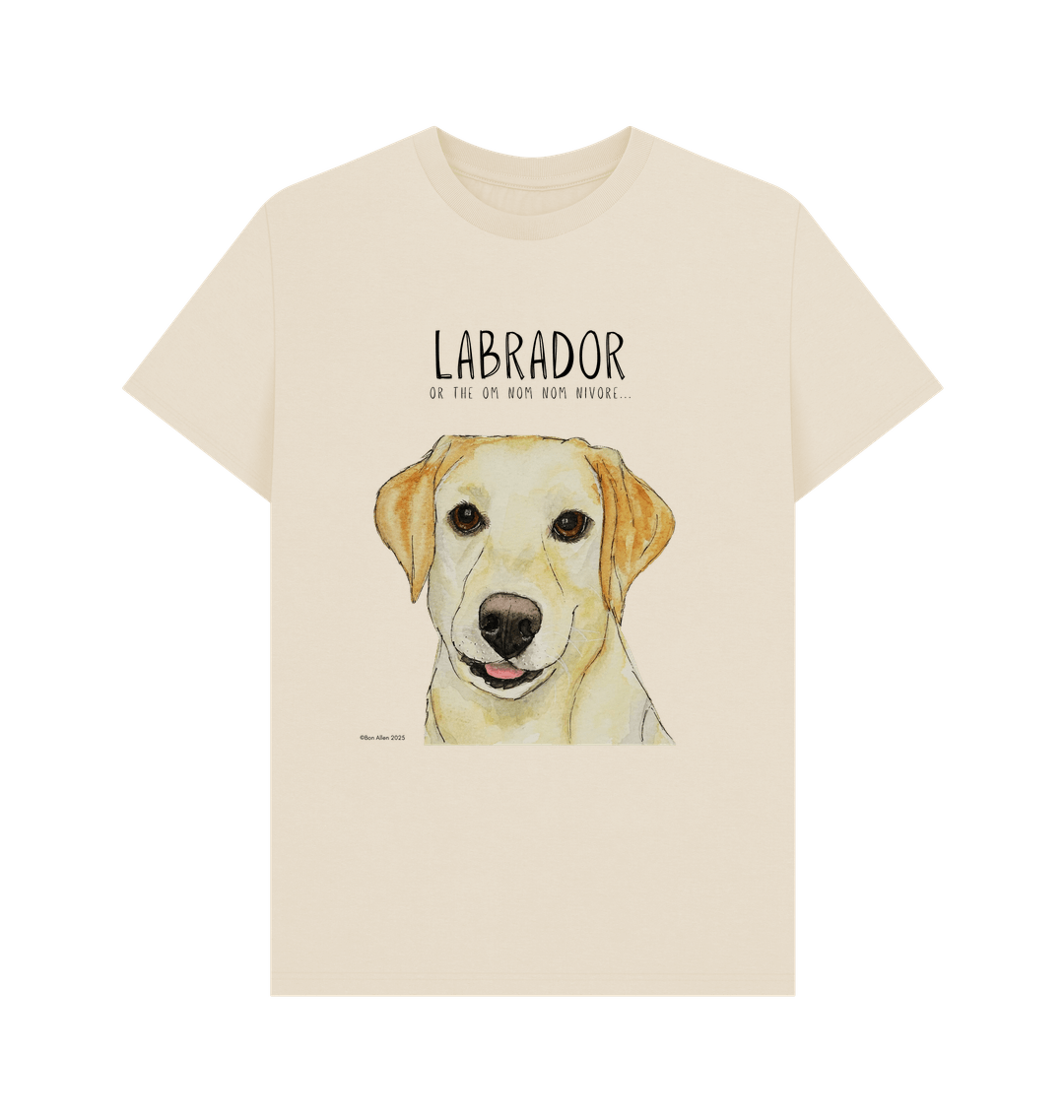 Yellow Labrador Snack Goals Men's Tee