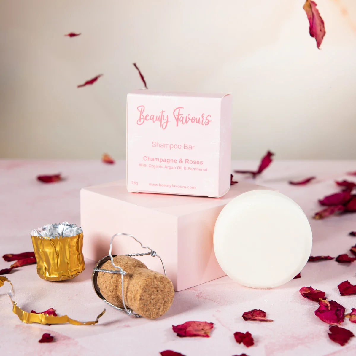 Champagne and Roses Argan Oil Shampoo Bar
