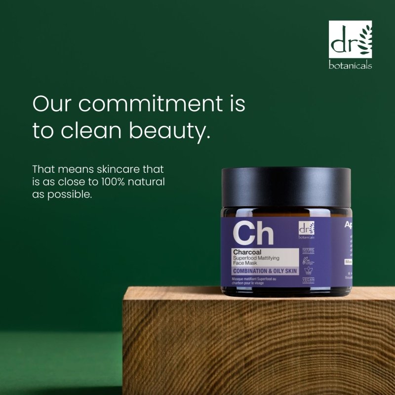 Charcoal Superfood Mattifying Face Mask 60ml