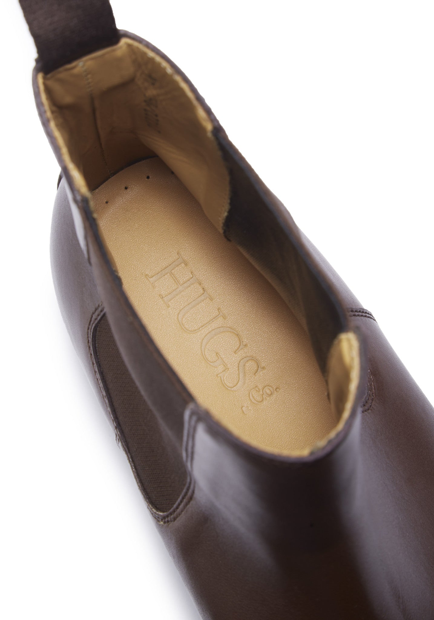 Brown Leather Chelsea Boots