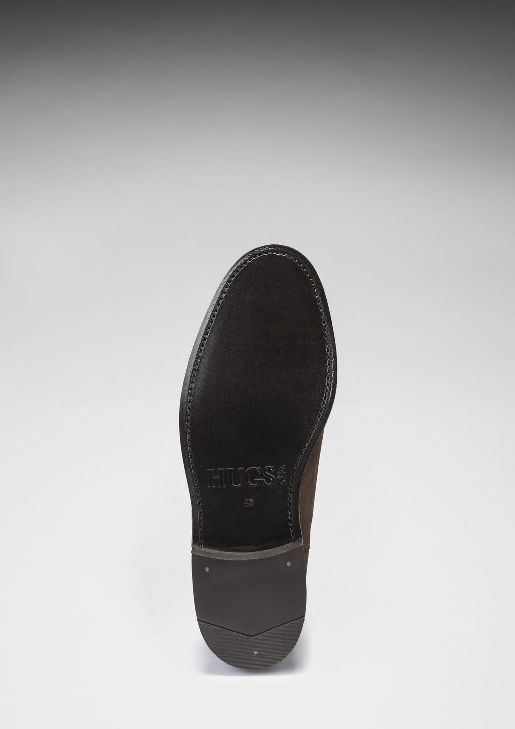 Brown Suede Chelsea Boots with Leather Sole