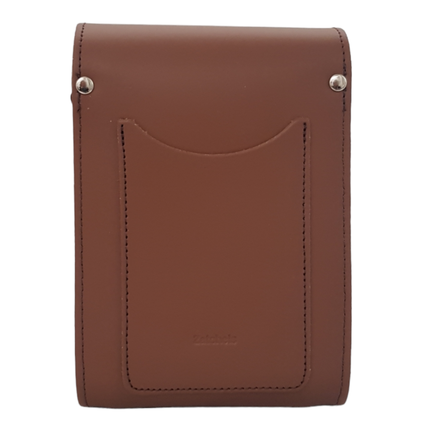 Handmade Leather Festival Phone Bag Chestnut