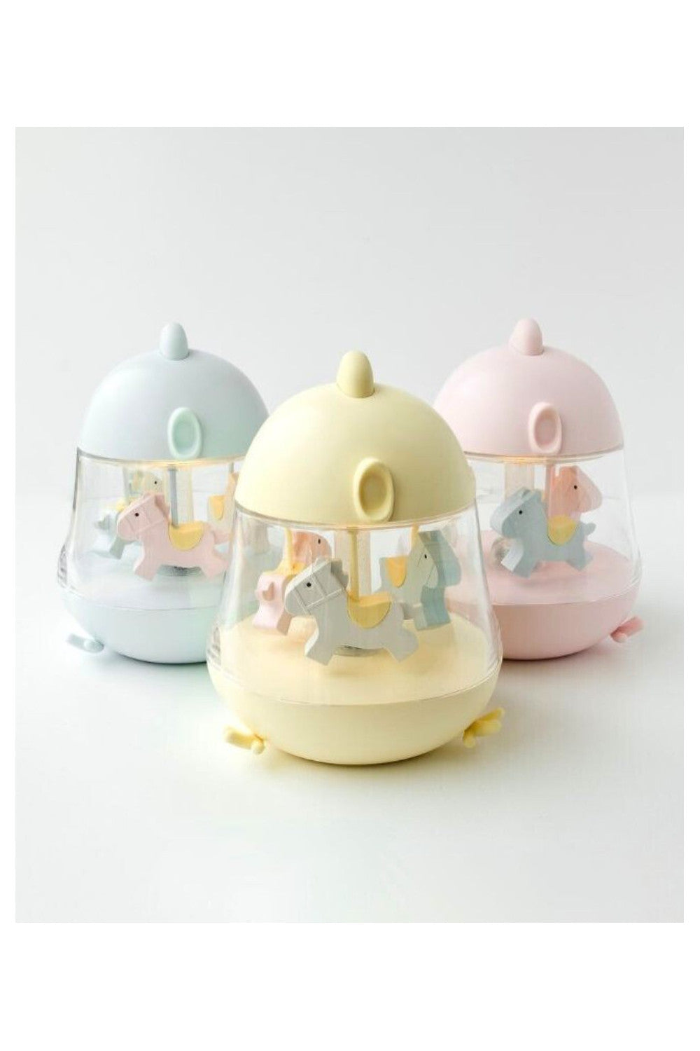 Carousel Night Lamp with Music Box – Soothing, Colorful & Long-Lasting by Rabbit & Friends at brixbailey.com