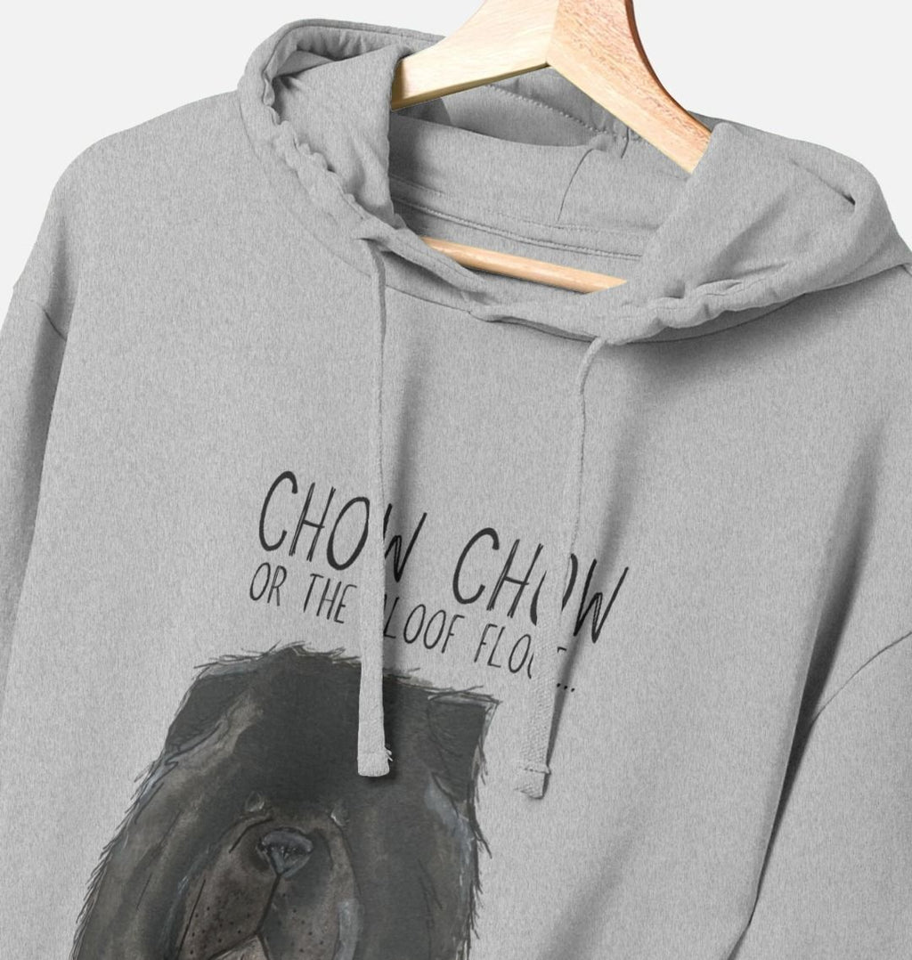 Black Chow Chow The Aloof Floof Men's Hoodie