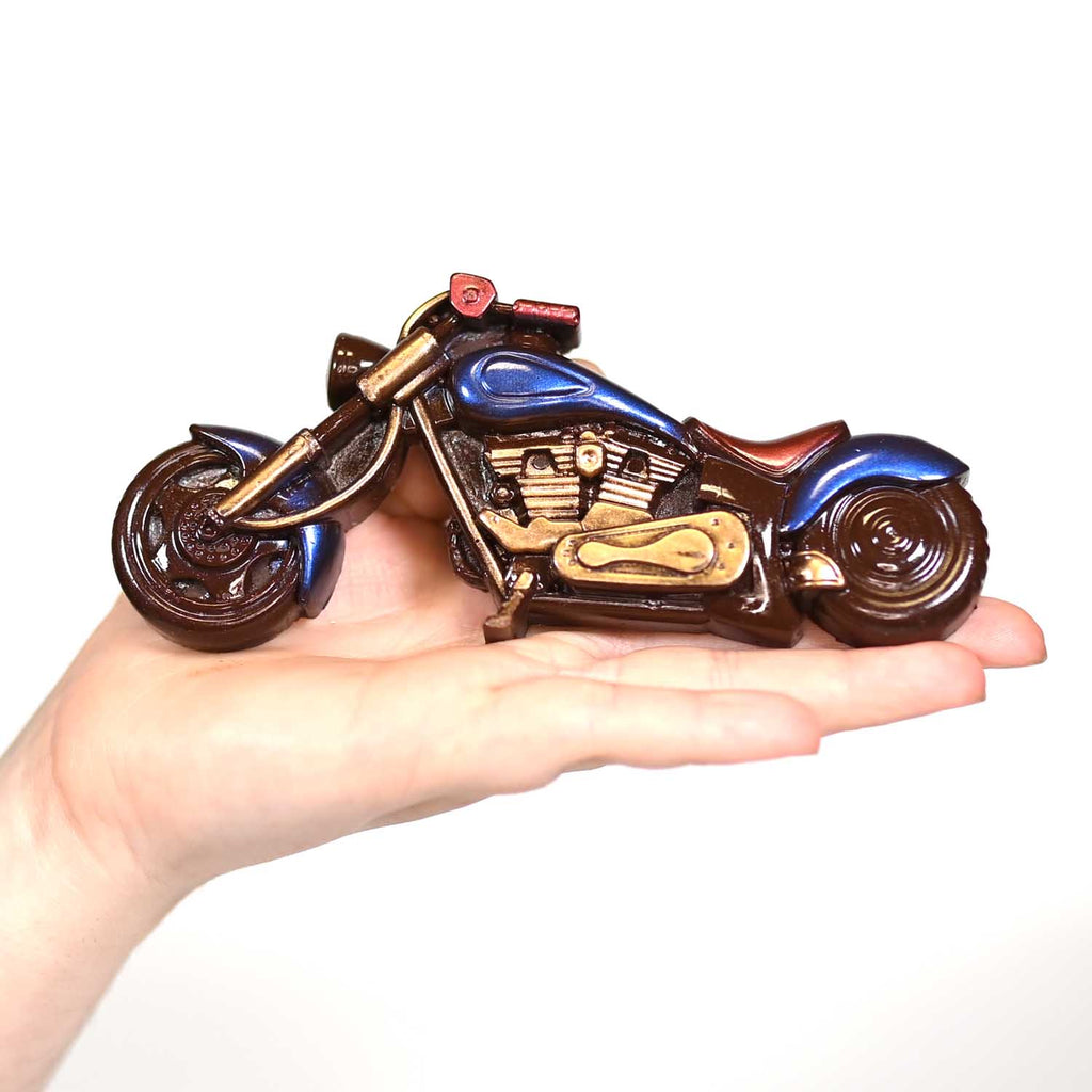 Handcrafted Dark Chocolate Motorbike