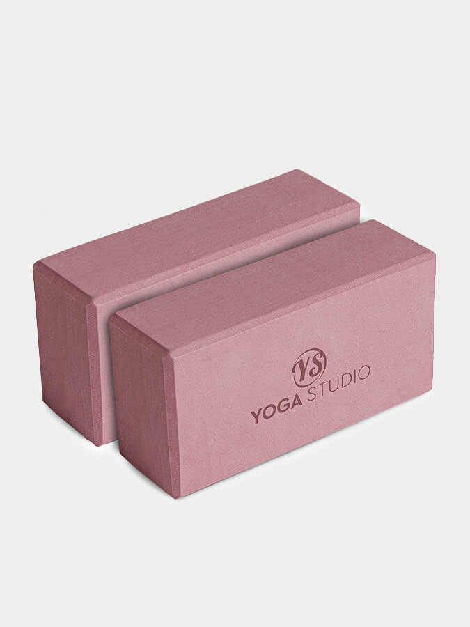EVA Yoga Brick Twin Pack