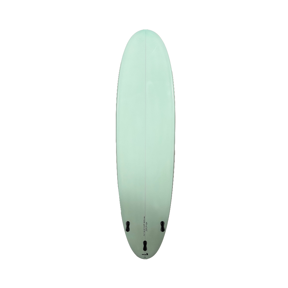 7' 6 Heritage Retro Mini Mal Surfboard in Gloss Tint