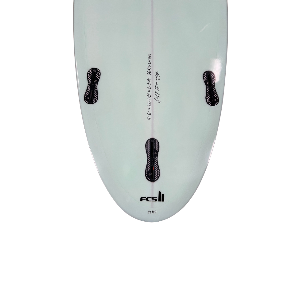 7' 6 Heritage Retro Mini Mal Surfboard in Gloss Tint