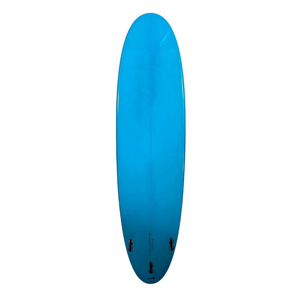 7' 6 Heritage Retro Mini Mal Surfboard in Gloss Tint