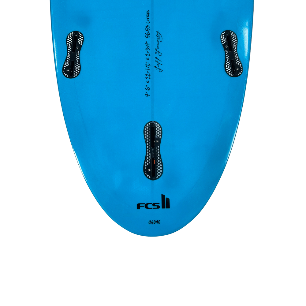 7' 6 Heritage Retro Mini Mal Surfboard in Gloss Tint