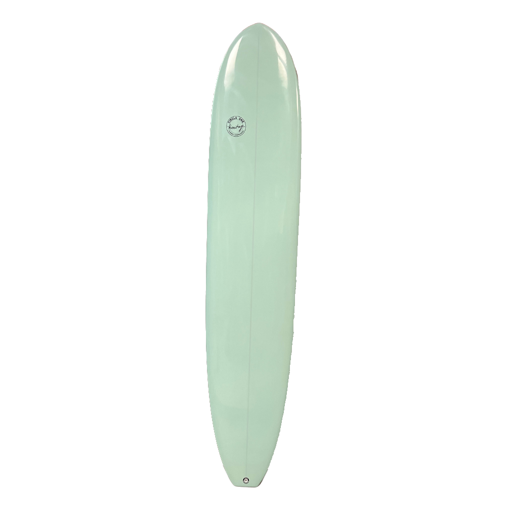 9' 6 Heritage Retro Classic Noserider Longboard Gloss Tint
