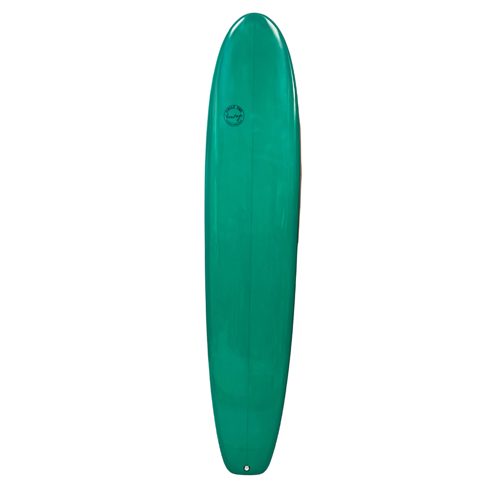 9' 1 Heritage Square Tail Retro Longboard Gloss Tint