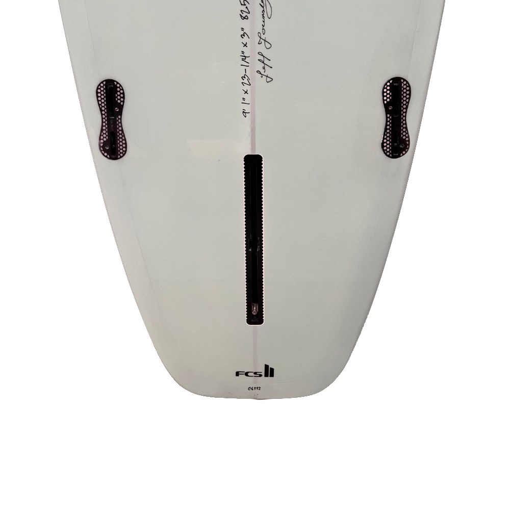 9' 1 Heritage Square Tail Retro Longboard Gloss Tint