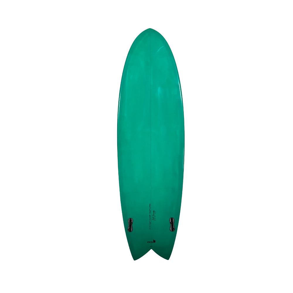 5' 11" Heritage Twin Fish in Gloss Tint