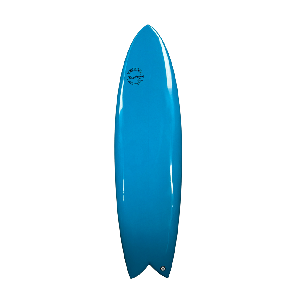 5' 11" Heritage Twin Fish in Gloss Tint