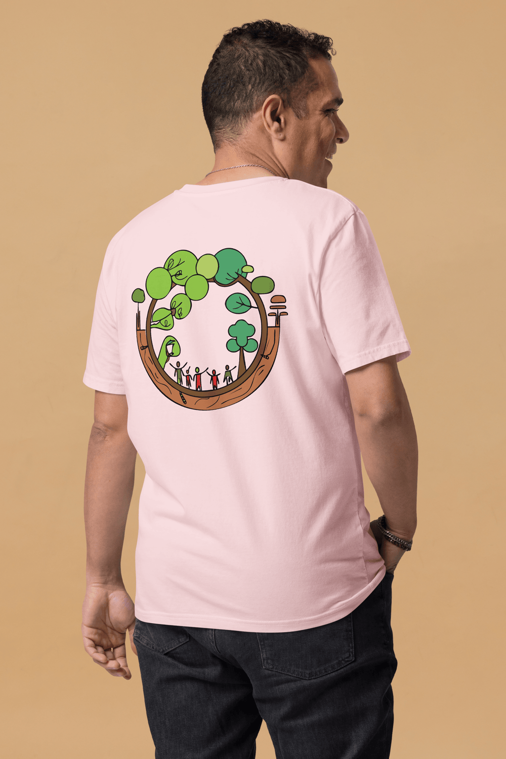 Circle of Life T-Shirt in Pink