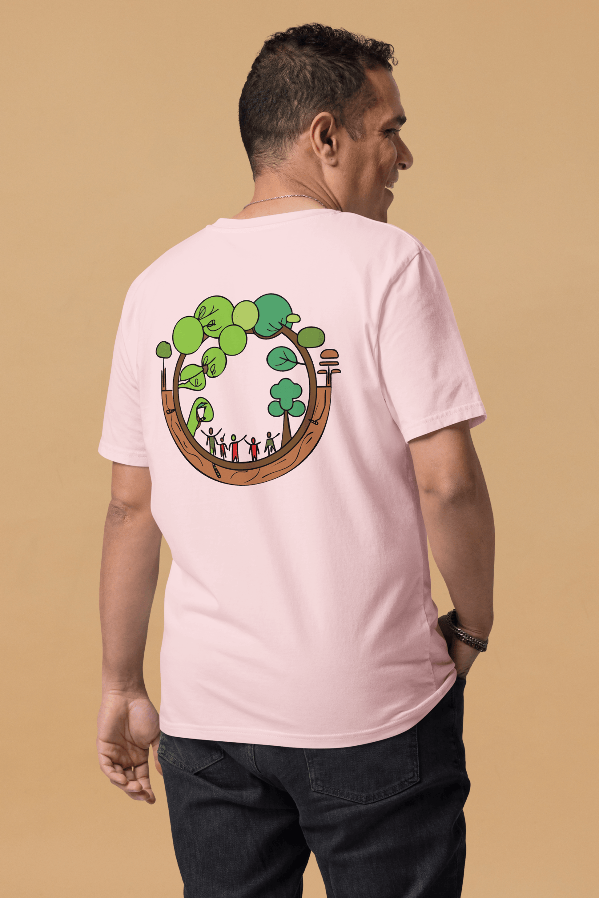 Circle of Life T-Shirt in Pink