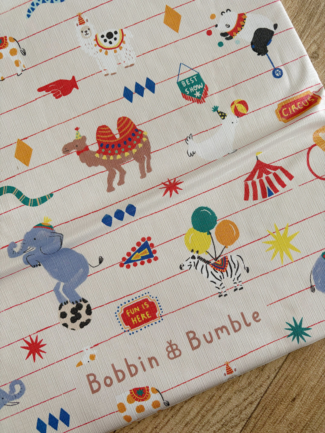 Travel Changing Mat - Circus