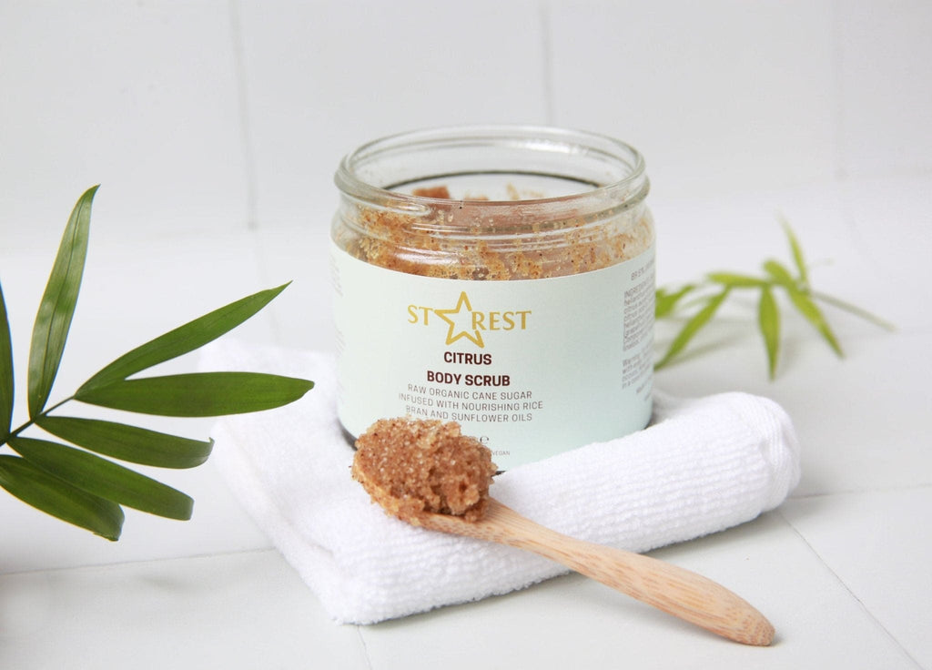 Citrus Body Scrub Natural Exfoliator