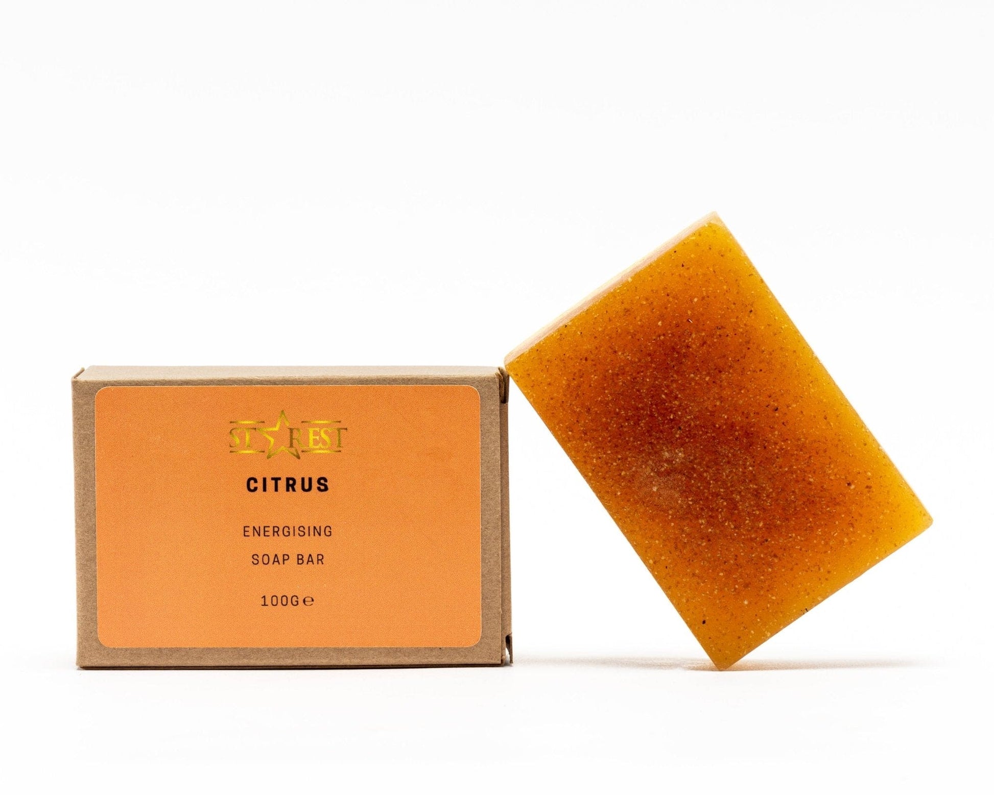 Citrus Soap Bar with Orange Peel and Essential Oil