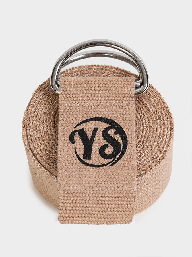 Organic Cotton D-Ring Yoga Belt Strap 2.5m
