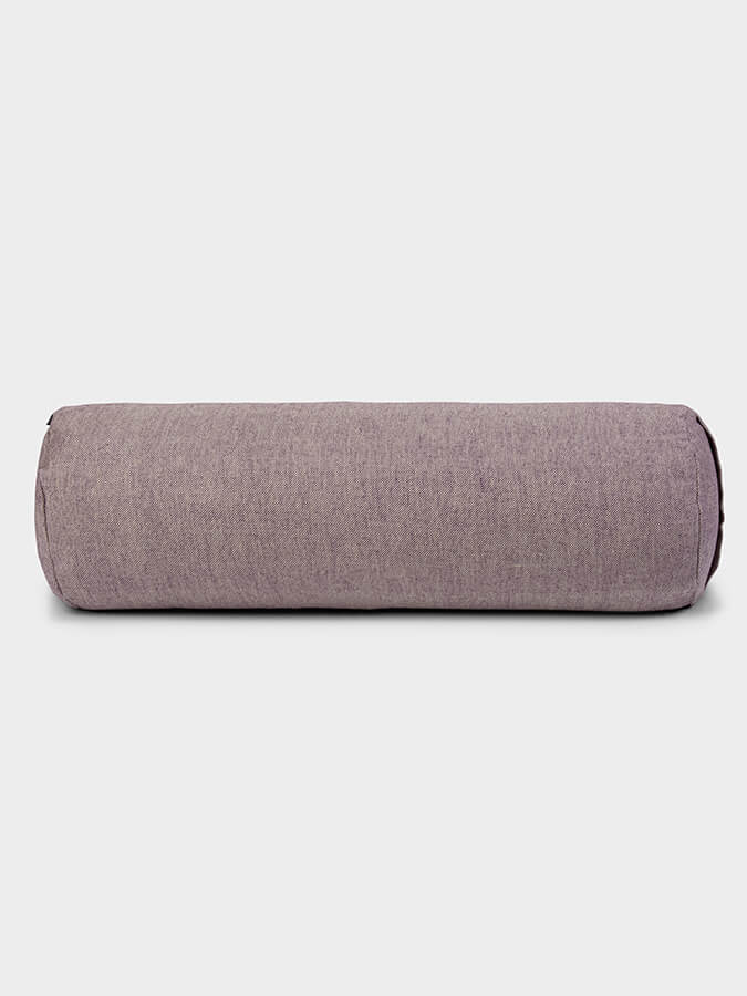 Organic Buckwheat Two Toned Meditation Bolster Cushion