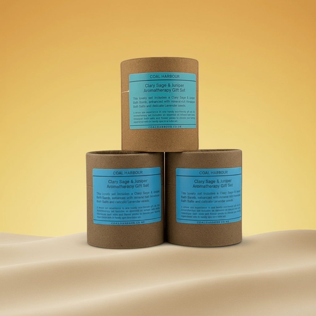 Clary Sage and Juniper Bath Bomb Gift Set