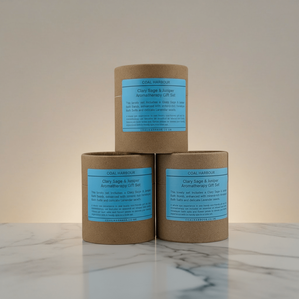 Clary Sage and Juniper Bath Bomb Gift Set