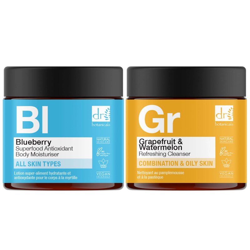 Clean Beauty Starter Kit with Blueberry and Grapefruit