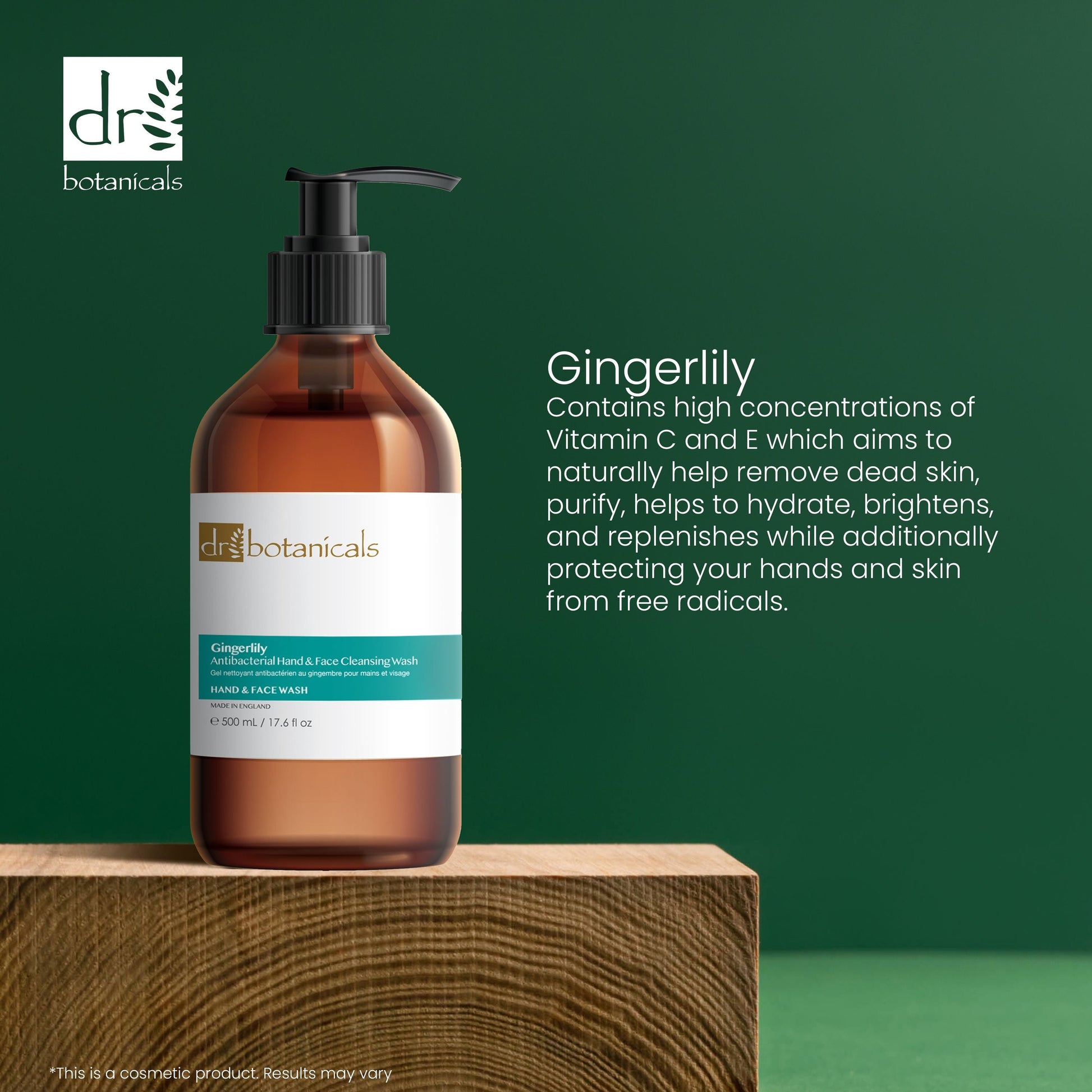 Gingerlily Hand and Face Cleansing Wash 500ml Twin Pack