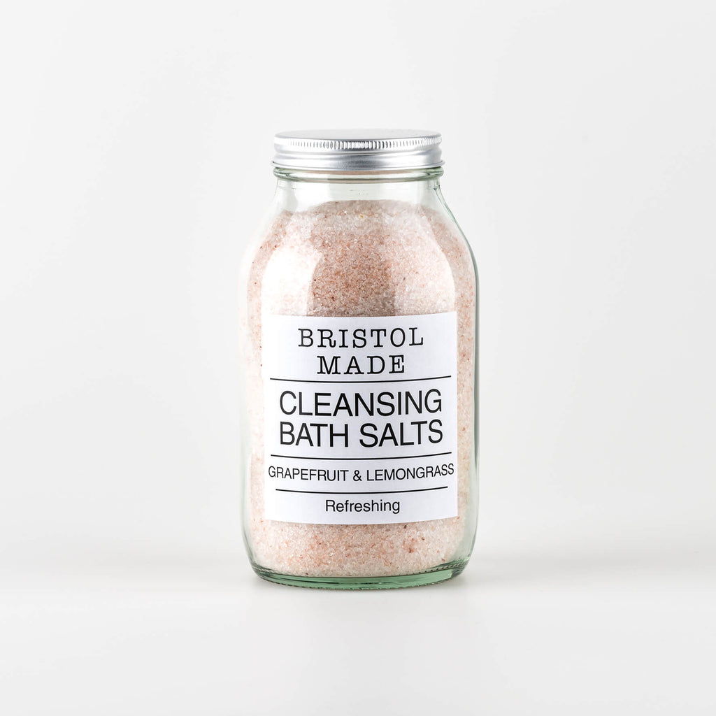 Cleansing Bath Salts with Lemongrass and Grapefruit