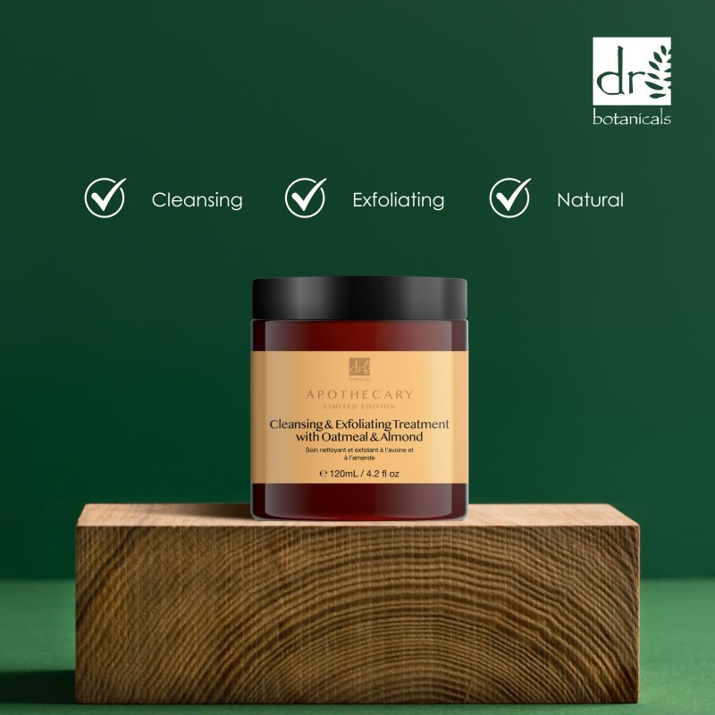 Gentle Oatmeal and Almond Cleansing Exfoliator 120ml