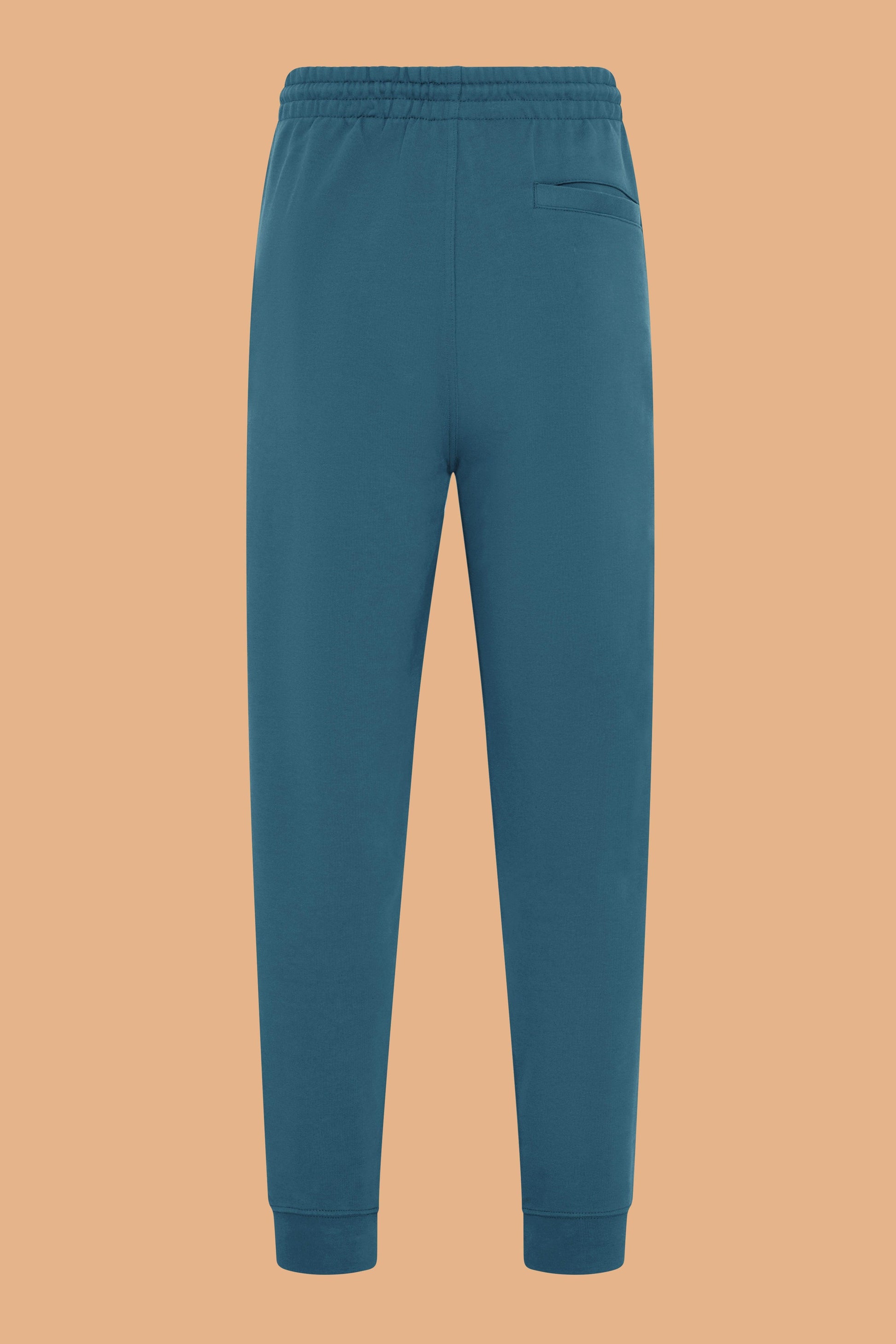 Embroidered P Joggers in Organic Cotton