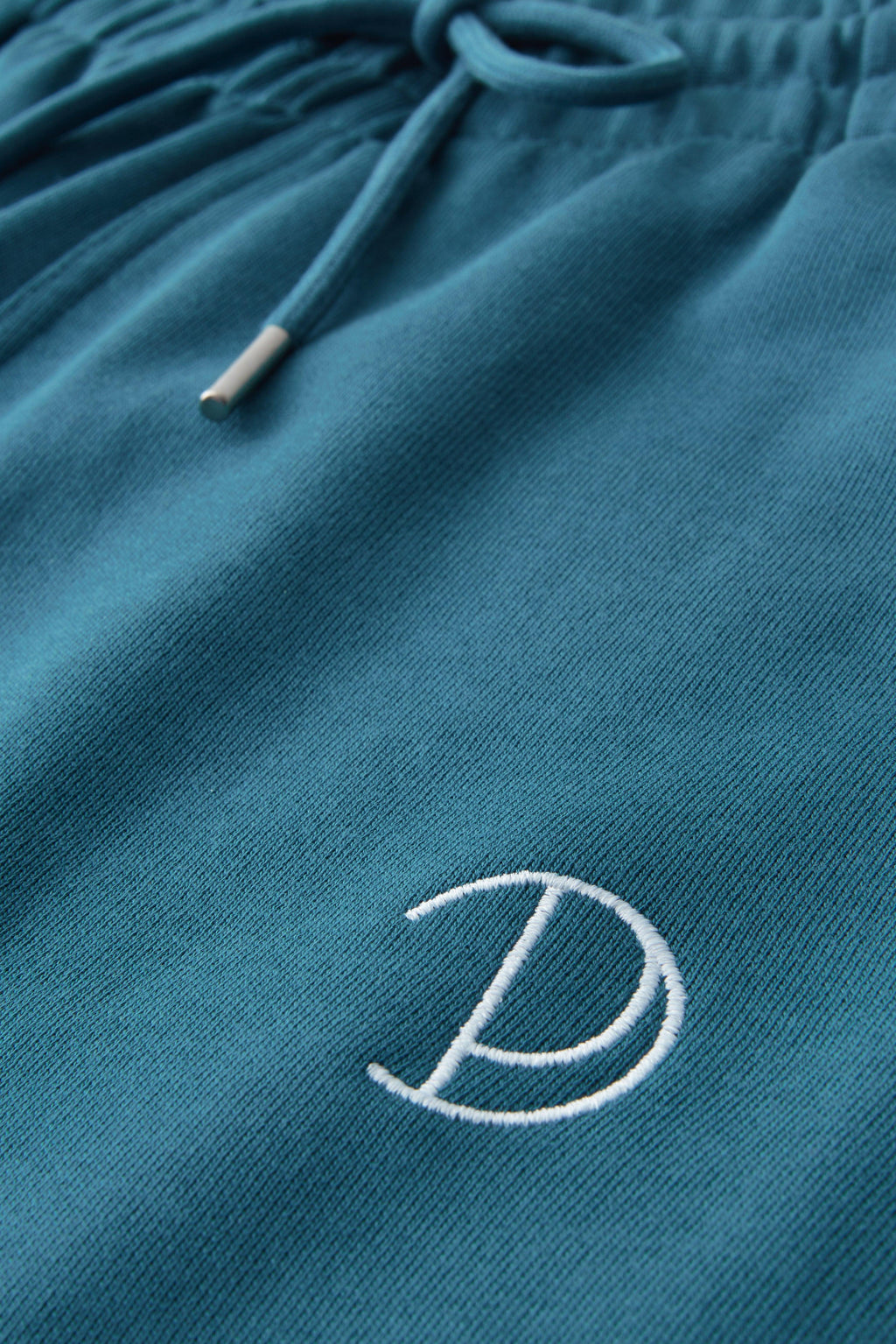 Embroidered P Joggers in Organic Cotton