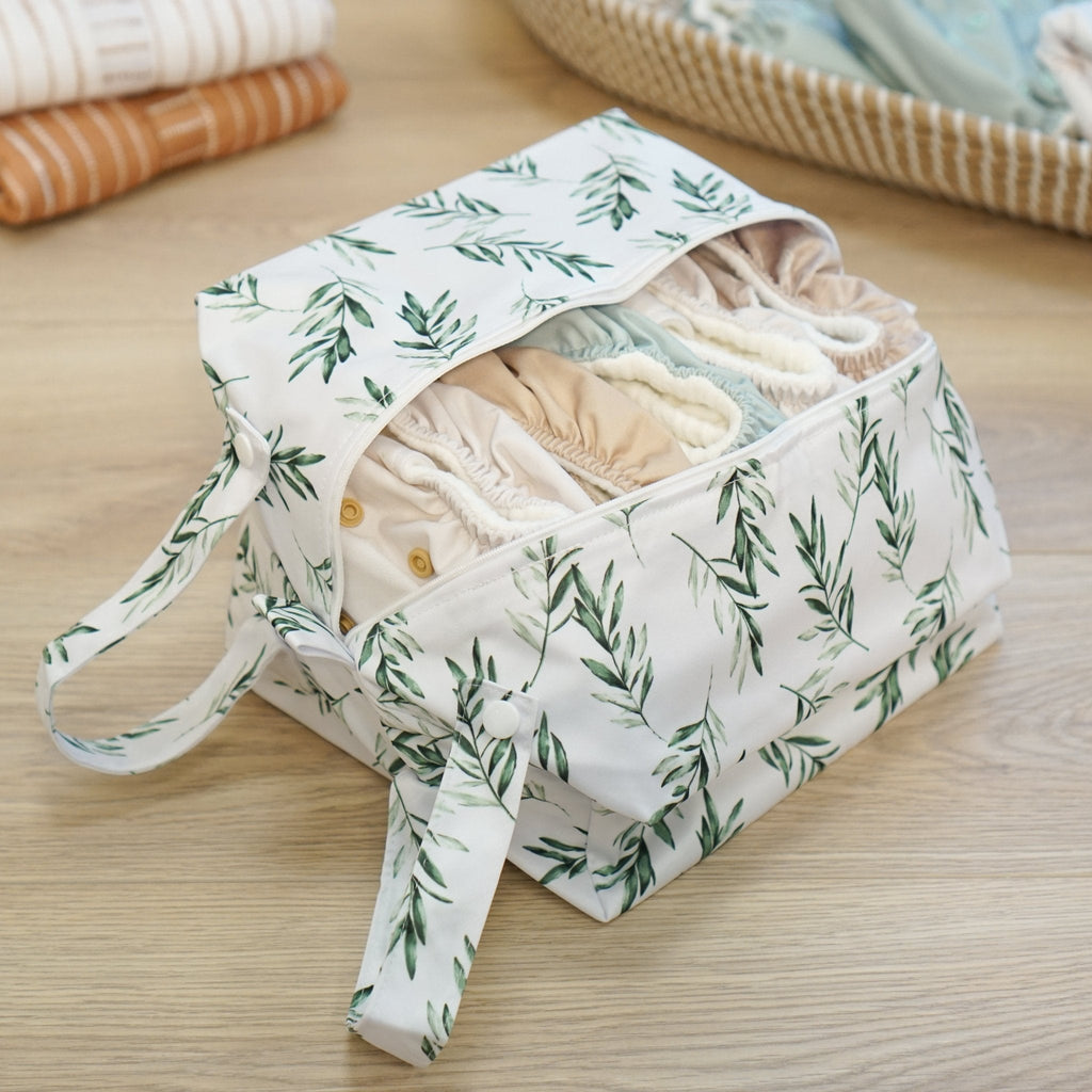 Cloth Nappy Pod in Eden Print