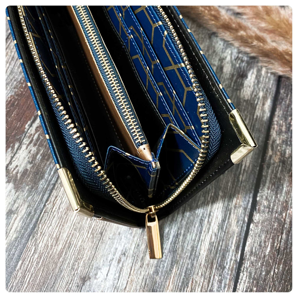 Continental Vegan Leather Purse