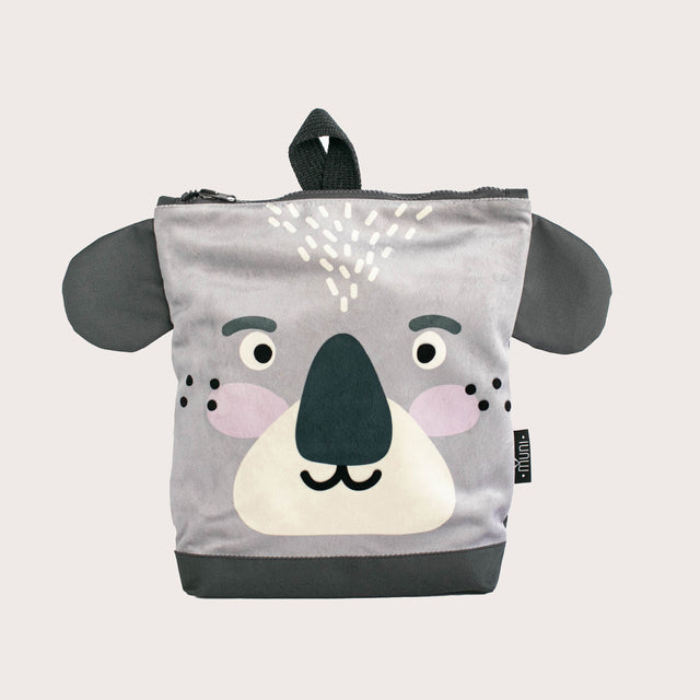 KOALA Kids Adventure Backpack – Velvet & Waterproof Design by Muni at www.brixbailey.com