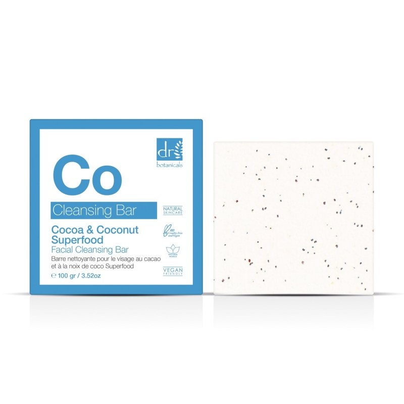 Cocoa and Coconut Superfood Facial Cleansing Bar 100g