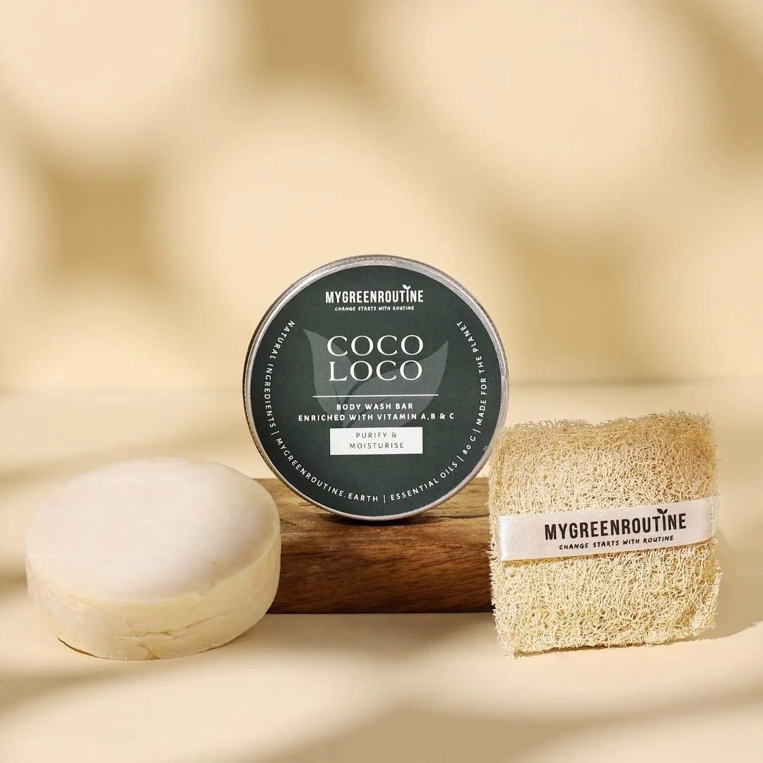 Coconut and Lemon Body Wash Bar