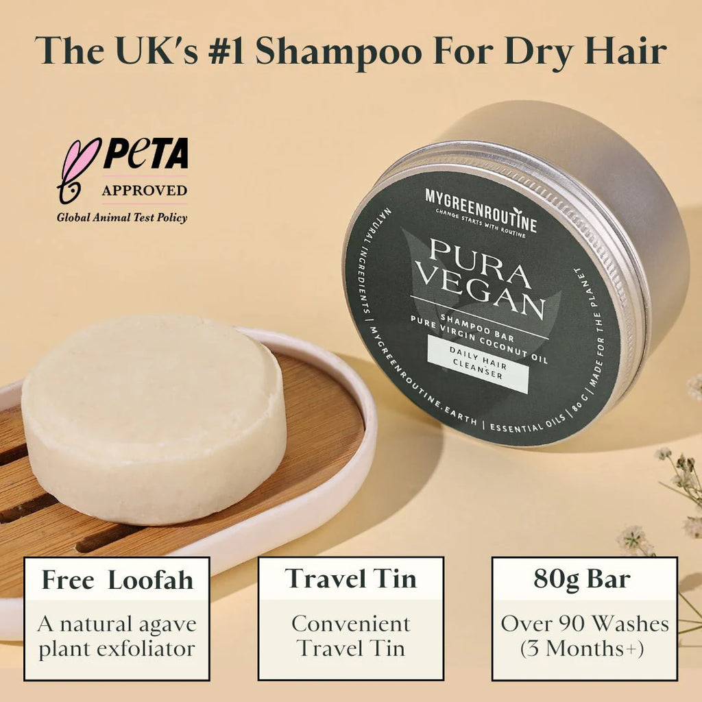 Coconut Shampoo Bar for Dry Hair