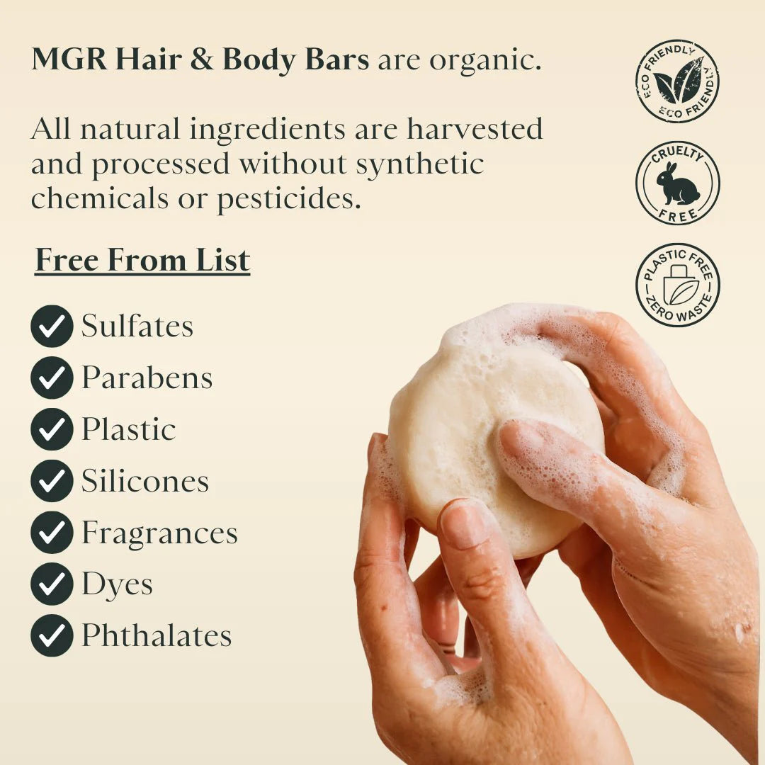 Coconut Shampoo Bar for Dry Hair