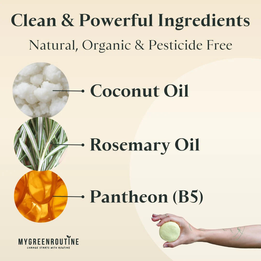 Coconut Shampoo Bar for Dry Hair