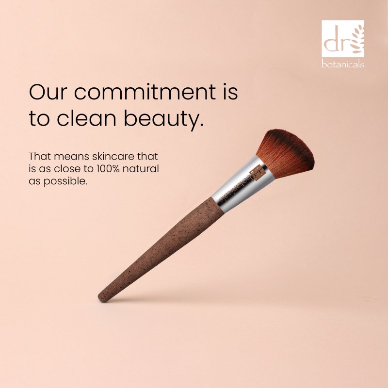 Coffee Ground Blush Brush