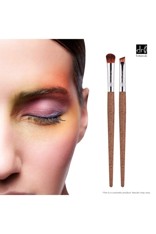 Coffee Ground Eye Brush Set of 2
