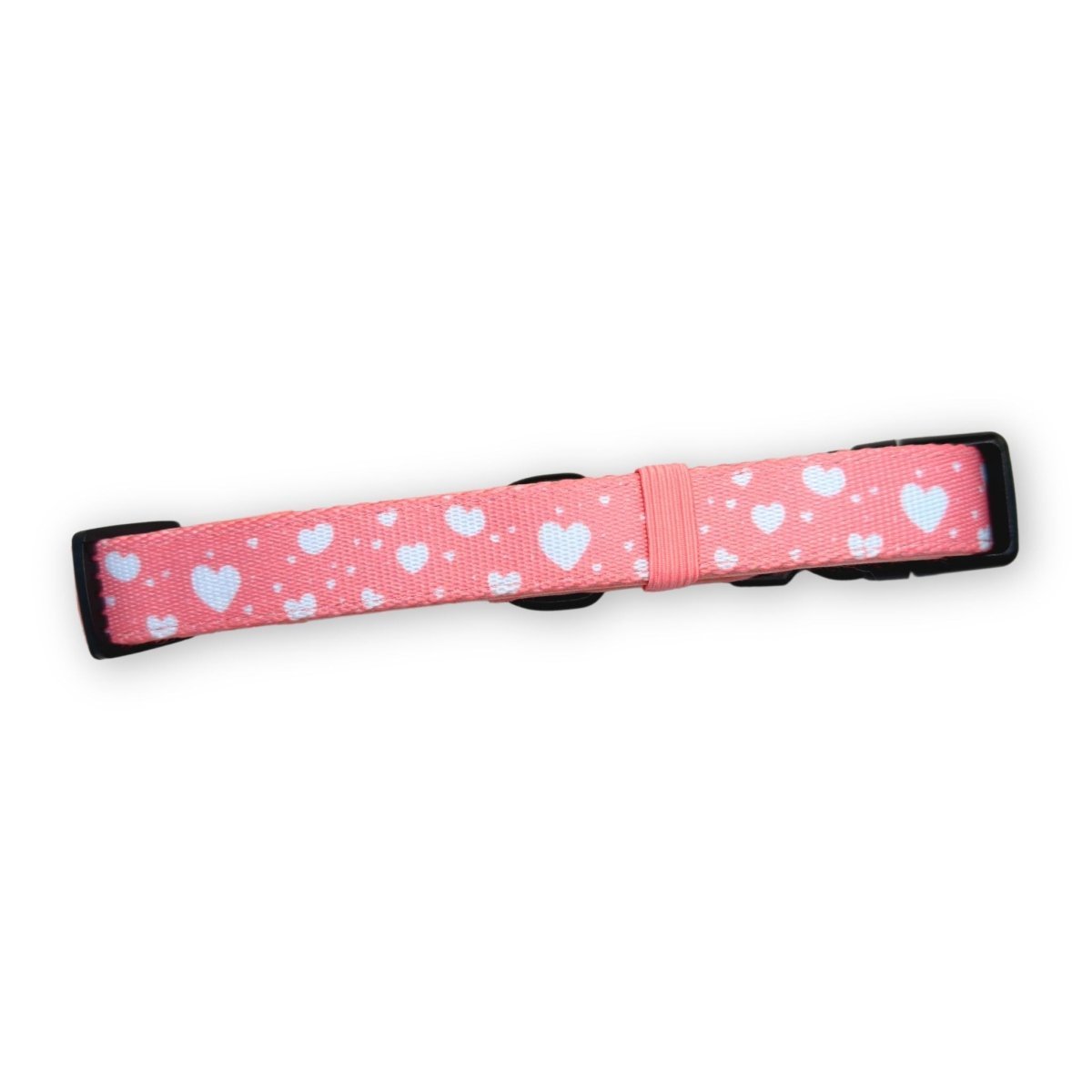 Peachy Heart Dog Collar