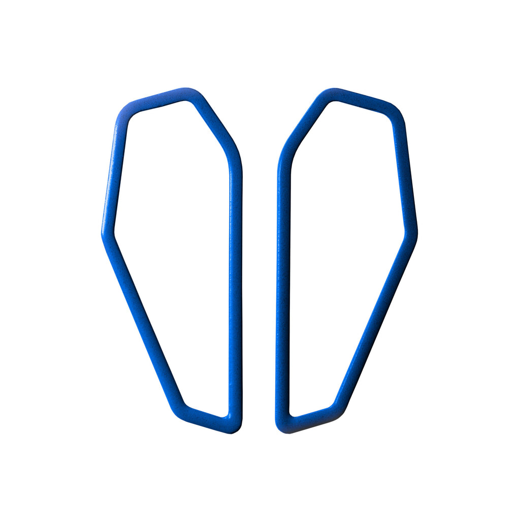 Big, Colorful, Lightweight Earrings by Lisa Kroeber - Designed & Handcrafted in Estonia by Lisa Kroeber Jewellery at www.brixbailey.com