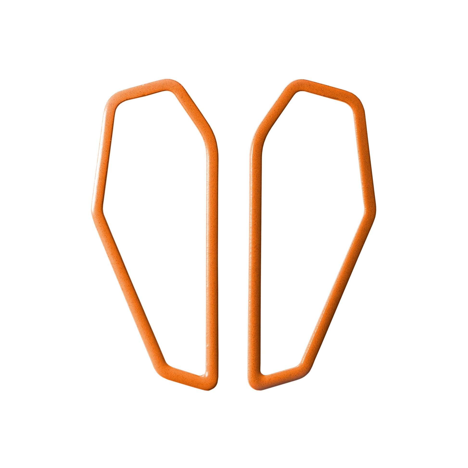 Big and Colorful Yet Delicate Brass & Silver Earrings by Lisa Kroeber - Lightweight & Impressive by Lisa Kroeber Jewellery at www.brixbailey.com